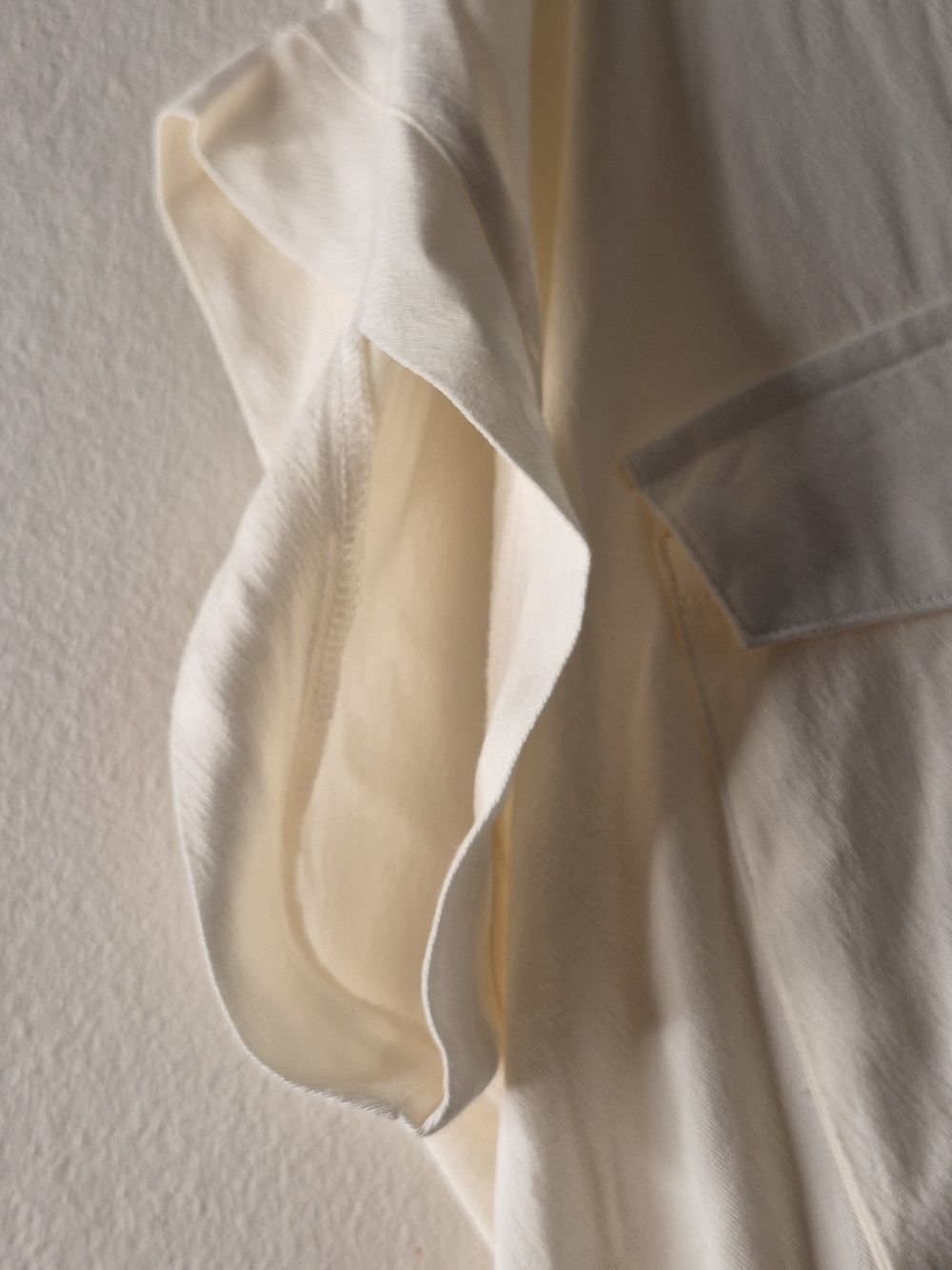 Thread & Supply Ivory Button-Front Short Sleeve Dress - Picture 4 of 8